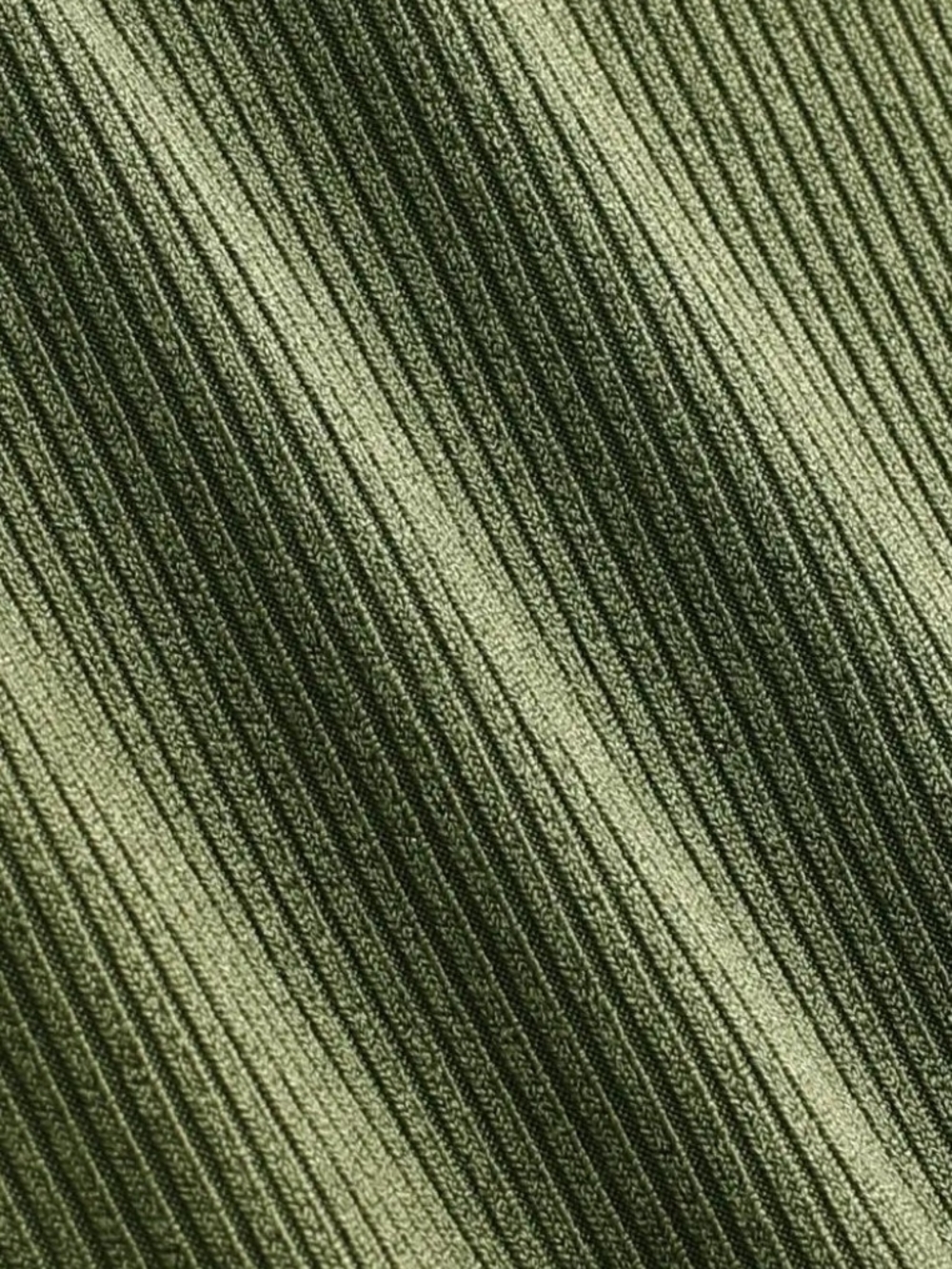 Olive Wide-Leg Palazzo Pants - Picture 7 of 9